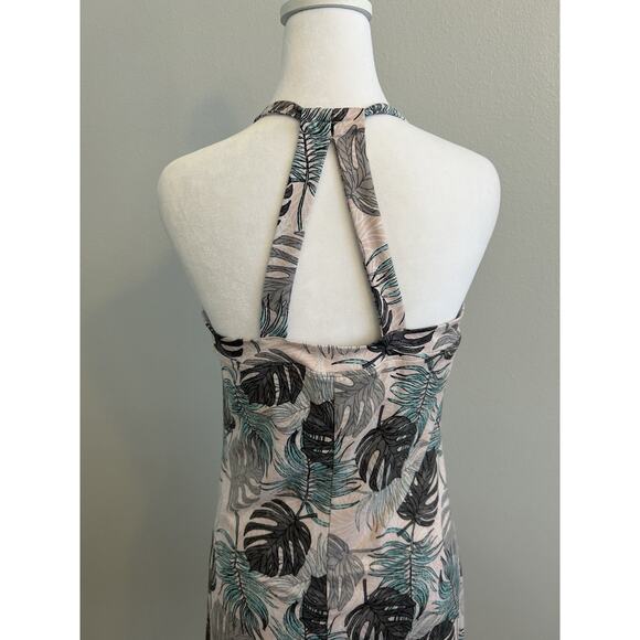 Athletic Tennis Dress M Mini Tropical Floral Beach Sport New Balance Collection - Picture 4 of 12